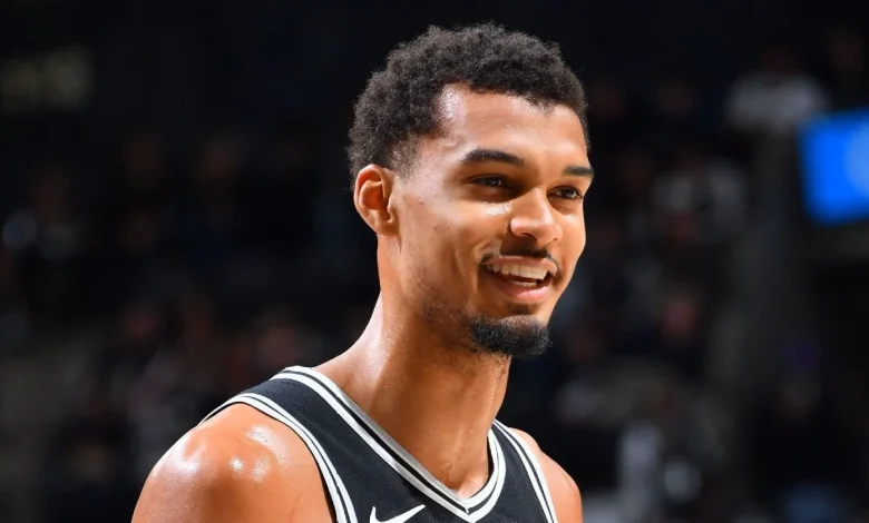 Spurs star Wembanyama (knee) out vs. Blazers