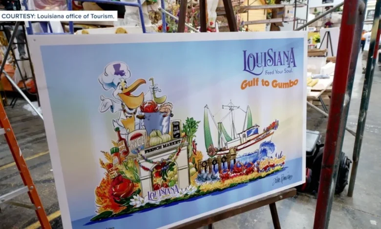 St. Mary Parish represented on Louisiana float in 2026 Tournament of Roses Parade