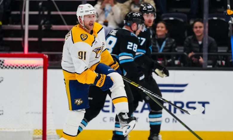 Stamkos getting groove back with Predators, including 600th career goal