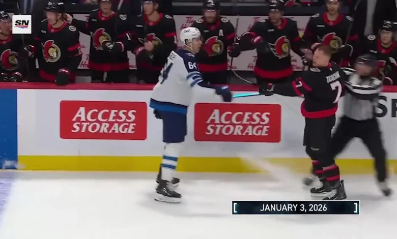 Stanley suspended 1 game for actions in Jets game