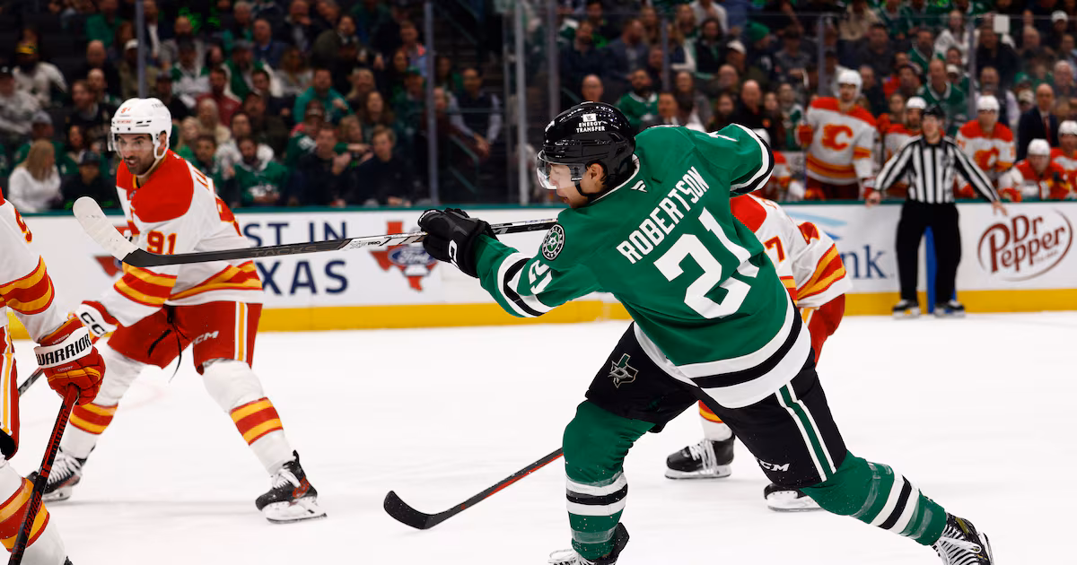 Stars forward Jason Robertson named potential sleeper pick for U.S. Olympic roster