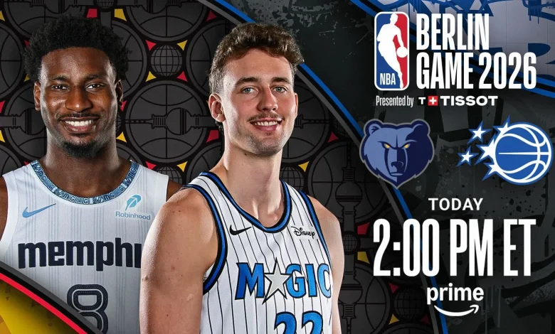 Starting 5: The NBA Berlin Game 2026 is here