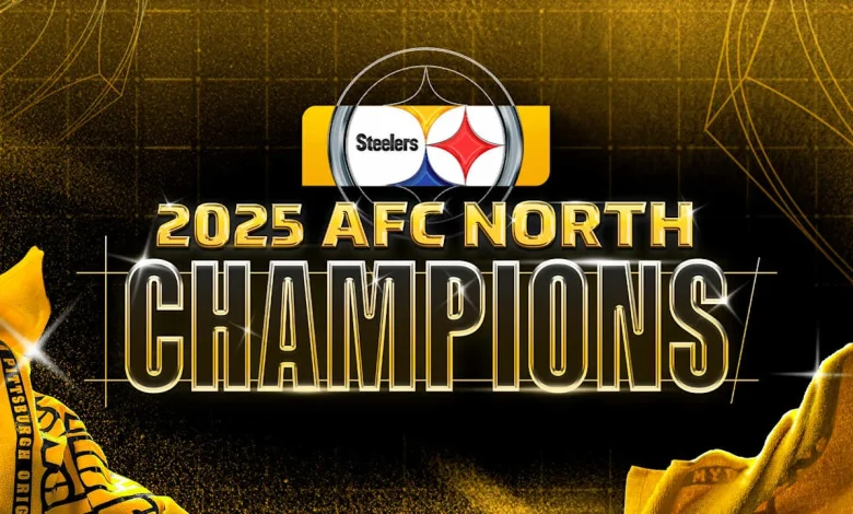 Steelers win the AFC North