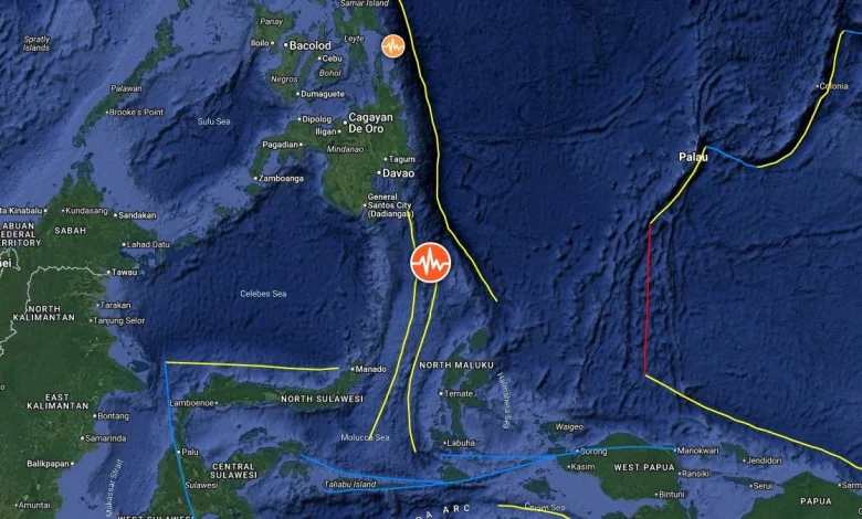 Strong M6.5 earthquake hits Kepulauan Talaud region, Indonesia