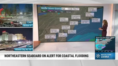 Strong Winds From Winter Storm To Impact Travel In Northeast