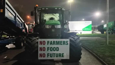 Suffolk and Essex farmers block Port of Felixstowe to fight for fair prices for British produce
