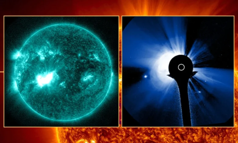 Sun erupts with powerful X-class flare as huge CME races toward Earth, impact possible within 24 hours