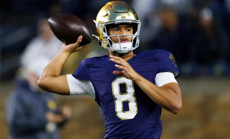 Surprise ACC Team Could Land Elite 4-Star Notre Dame QB in Transfer Portal