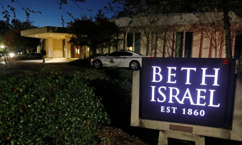 Suspect arrested after fire damages historic Mississippi synagogue