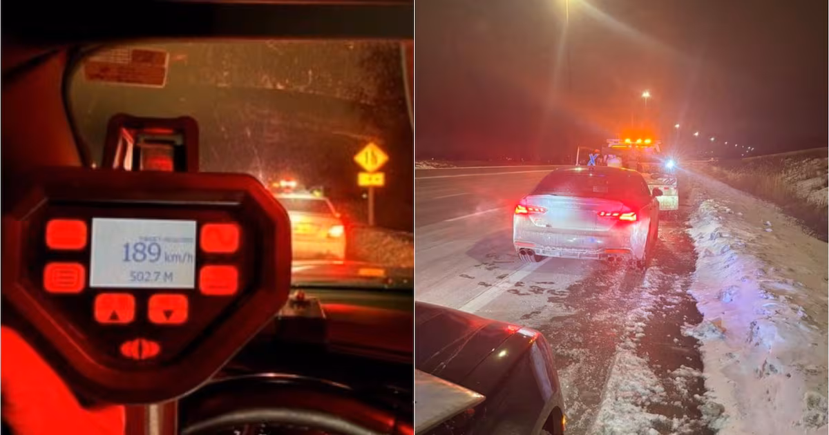 Suspected impaired driver clocked going 189 km/h on Hwy. 401 east of Toronto