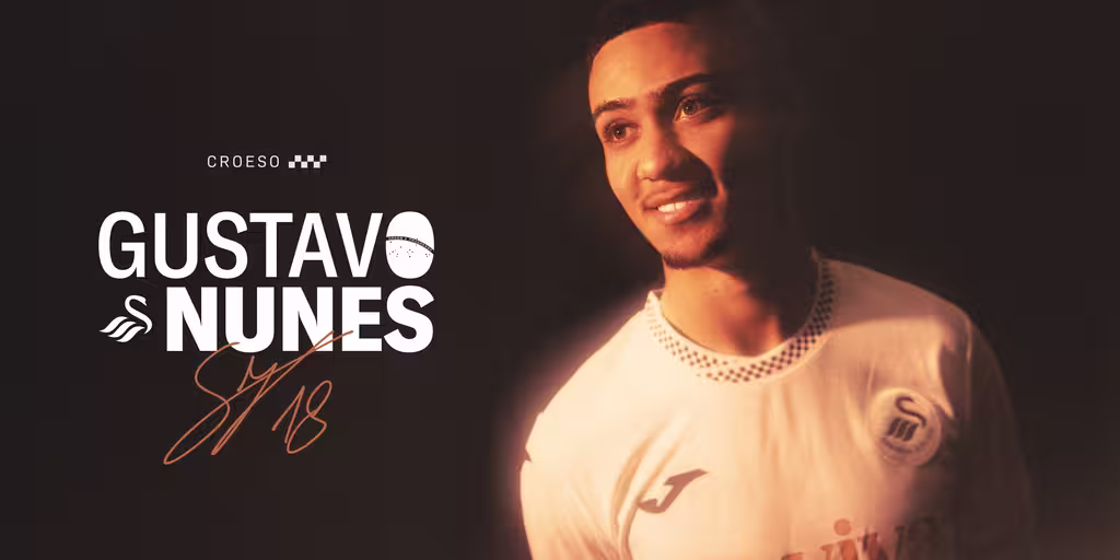 Swansea City complete loan signing of Gustavo Nunes