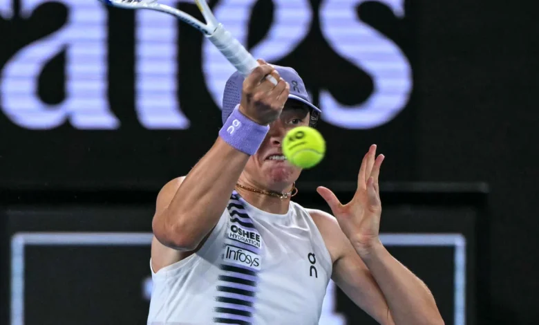 Swiatek survives roller coaster to reach Australian Open last 16