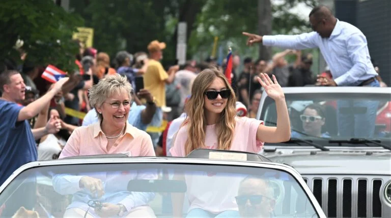 Sydney Sweeney promotes lingerie brand with wild Hollywood sign climb