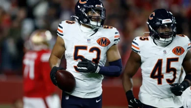 TJ Edwards injury update: Bears linebacker injurd vs Packers in playoffs