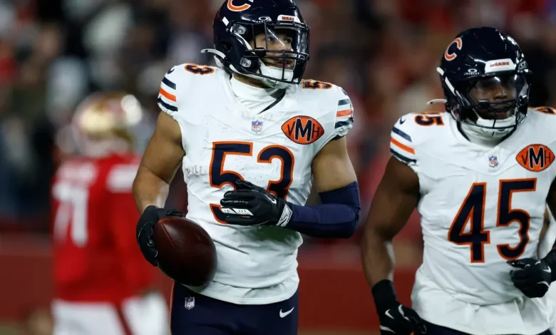 TJ Edwards injury update: Bears linebacker injurd vs Packers in playoffs