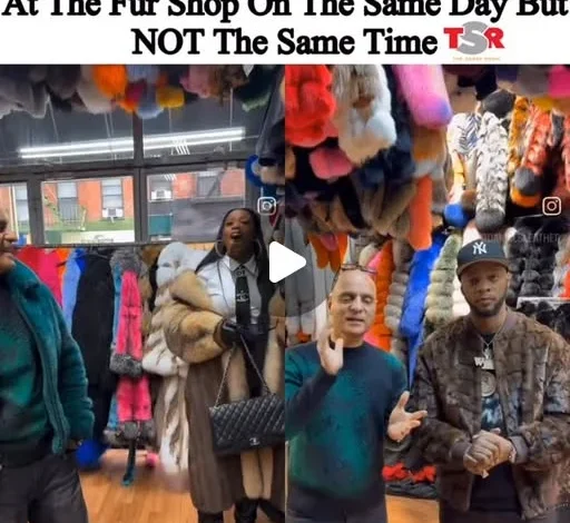 #TSRClearTheAir: A source close to the situation tells us that #Papoose and #RemyMa were at the same fur shop but just NOT at the same time. Daniel’s Leather NYC is the store the two were spotted at. The owner often posts footage of his celebrity clients. A