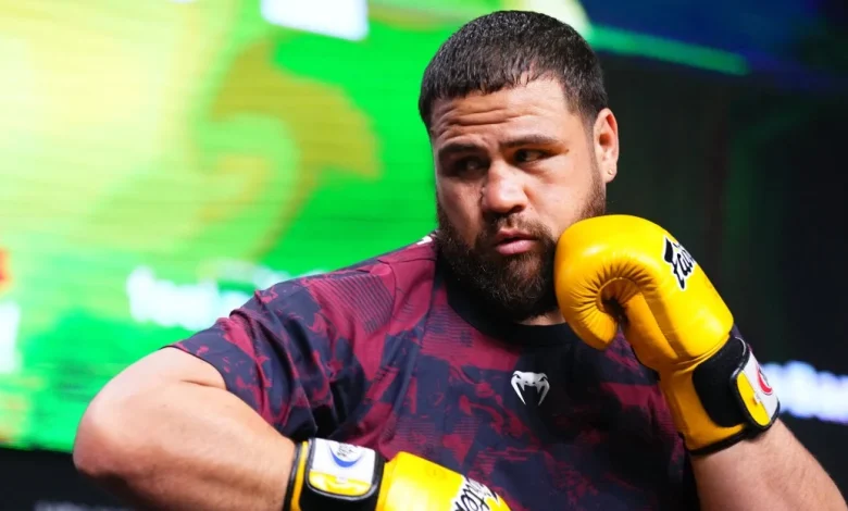 Tai Tuivasa jokes it was hard preparing for UFC 325 comeback because he was ‘fat as f*ck’