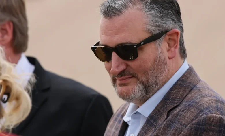 Ted Cruz seen on flight to California ahead of winter storm in Texas