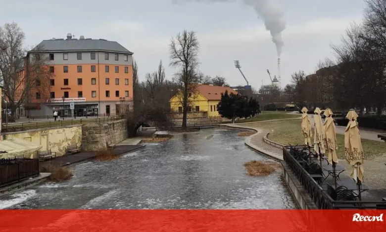 Temperatura negativa, rio congelado e um relvado que resiste por ser aquecido: o que o FC Porto encontrará em Plzen