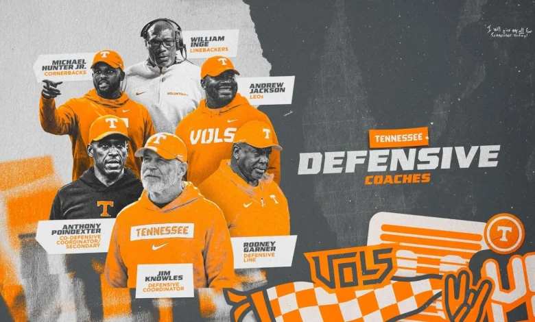 Tennessee Football Announces Defensive Coaching Staff Additions