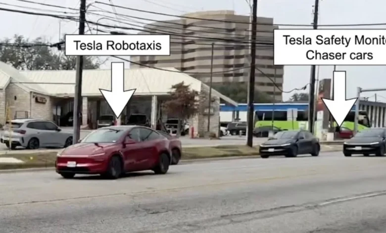 Tesla didn't remove the Robotaxi 'safety monitor' – it just moved them to a trailing car