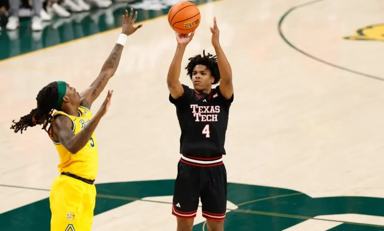 Texas Tech basketball sets new Big 12 record with 14 3-pointers in first half