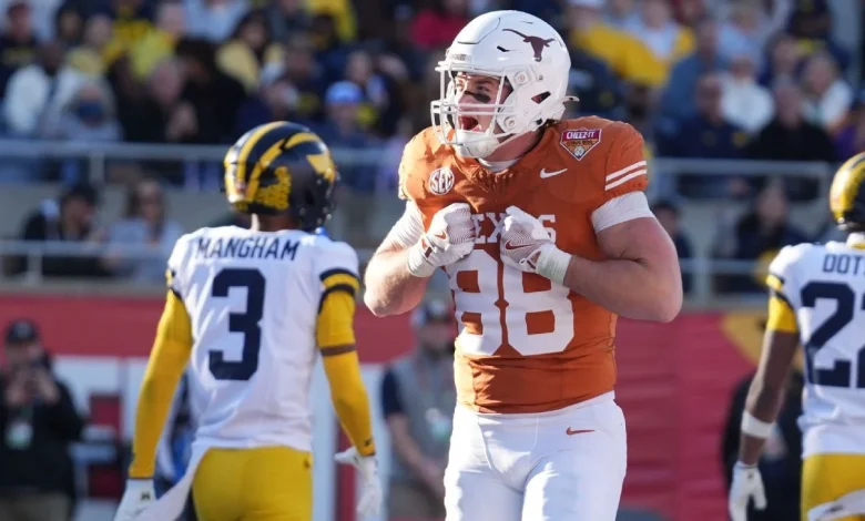Texas tight end Jack Endries to enter NFL draft