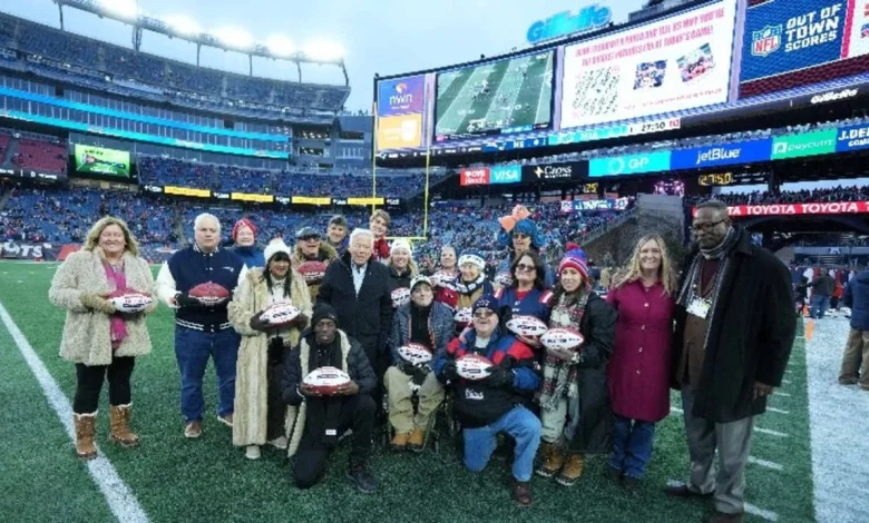 The Kraft Family and Gillette Award $185,000 to Nonprofits During Pregame Ceremony on Sunday, Jan. 4