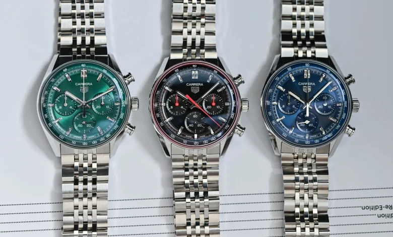 The TAG Heuer Carrera Glassbox Chronograph, now in 41mm