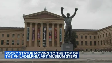 The famed Rocky statue in Philadelphia is getting a new home atop the Art Museum steps
