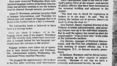 This day in history: LaGuardia Airport bombing kills 11, puts nation on alert. SPD investigate 'baffling' murder, assault cases