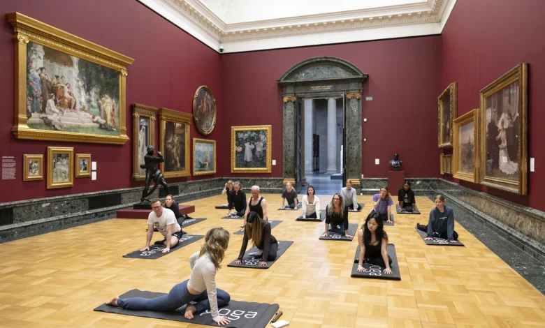 This famous London art gallery is hosting free yoga classes in its exhibition galleries