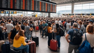 Thousands of Passengars Stranded In Europe As France, Netherlands, UK, Germany and Norway Delay 980 And Cancel 225 Flights, Impacting KLM, easyJet, Lufthansa And others In Netherlands, Paris, London, Oslo And More