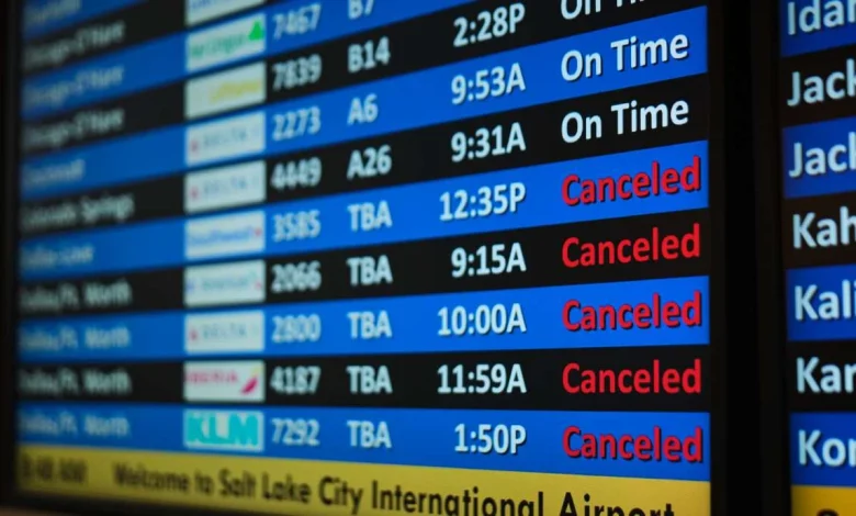 Thousands of flights canceled as major winter storm moves across the US