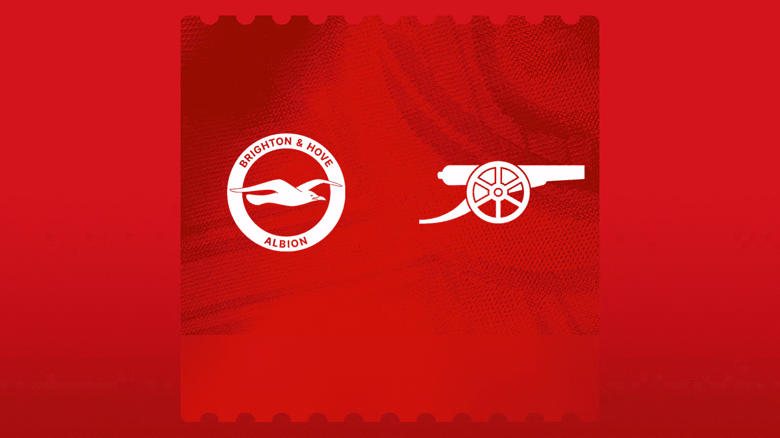 Ticket info: Brighton & Hove Albion v Arsenal