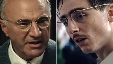 Timothee Chalamet Spanked in 'Marty Supreme' With Real Paddle