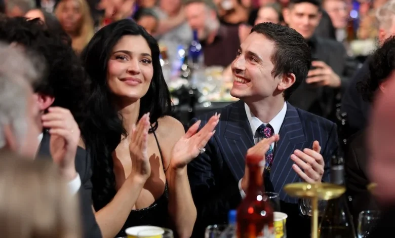 Timothée Chalamet Thanks Kylie Jenner, Wins Best Actor at Critics Choice Awards