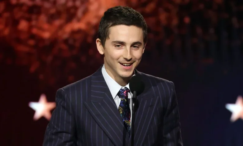 Timothée Chalamet Thanks Kylie Jenner in Awards Speech