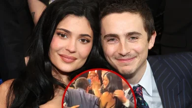Timothée Chalamet Uses Kylie Jenner's Butt As Support To Get Up From Seat