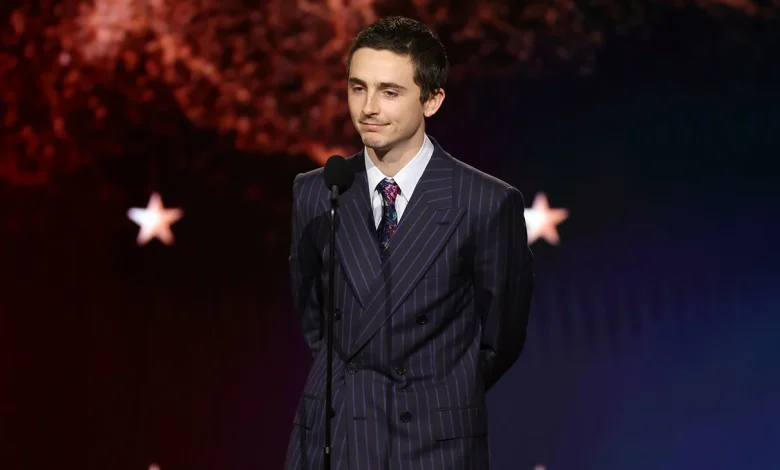 Timothee Chalamet Wins Critics Choice Award, Thanks Kylie Jenner
