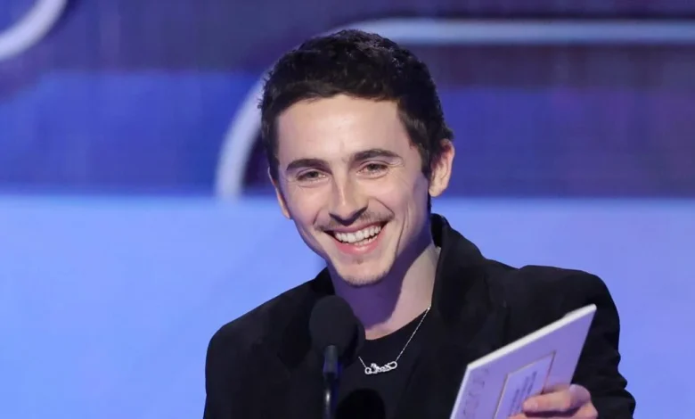 Timothée Chalamet wins Golden Globe for 'Marty Supreme' role