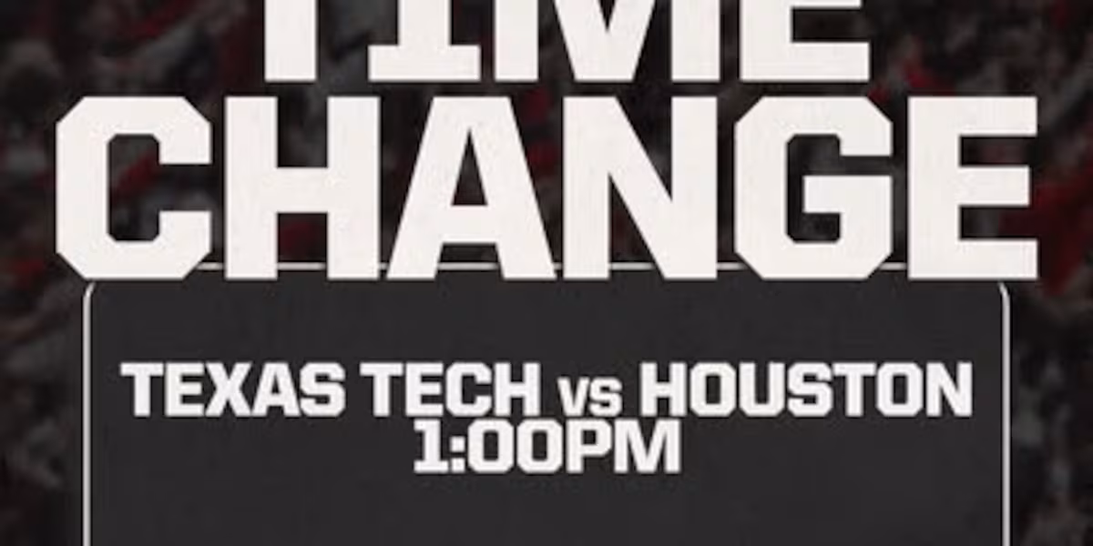 Tip-off for TTU vs. Houston changed to 1 p.m.; camping prohibited