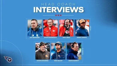 Titans Complete Interviews With Seven Candidates in First Week of Head Coach Search