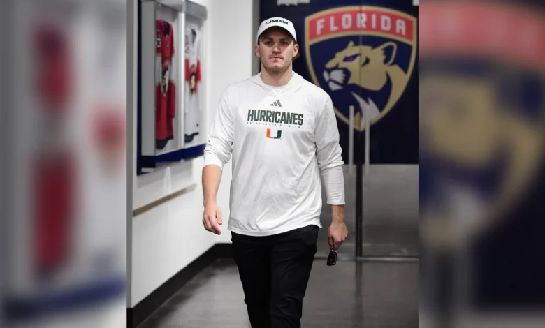 Tkachuk reps University of Miami before National Championship