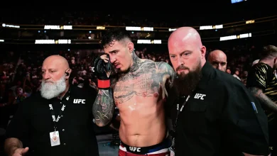Tom Aspinall’s teammate laments ‘absolutely horrible’ treatment UFC champ received after eye poke controversy