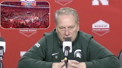 Tom Izzo 'loved' Nebraska court storming after Michigan State loss