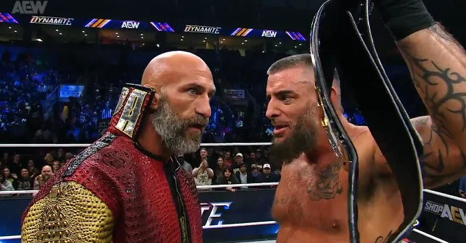 Tommaso Ciampa Debuts In AEW, Set To Challenge For TNT Title On AEW Collision