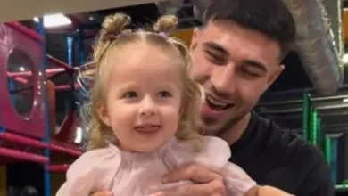 Tommy Fury shares glimpse inside daughter Bambi's third birthday after reuniting with Molly-Mae