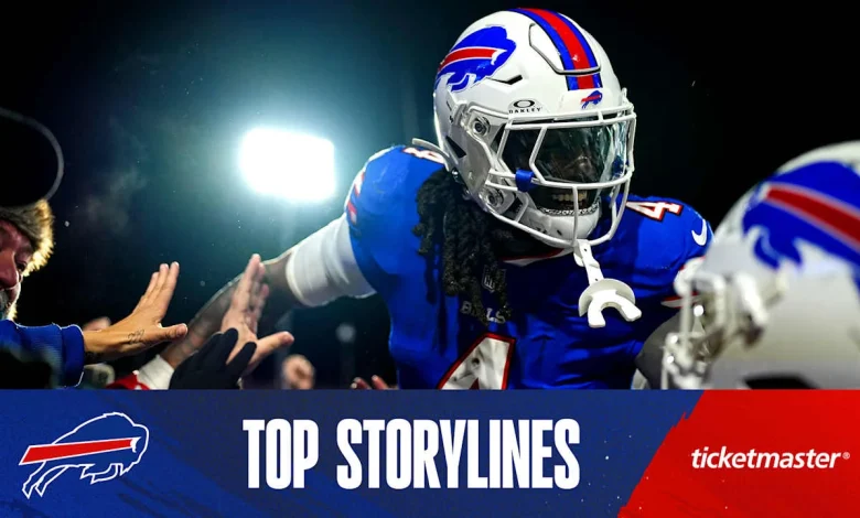 Top 5 storylines for Bills vs. Jets
