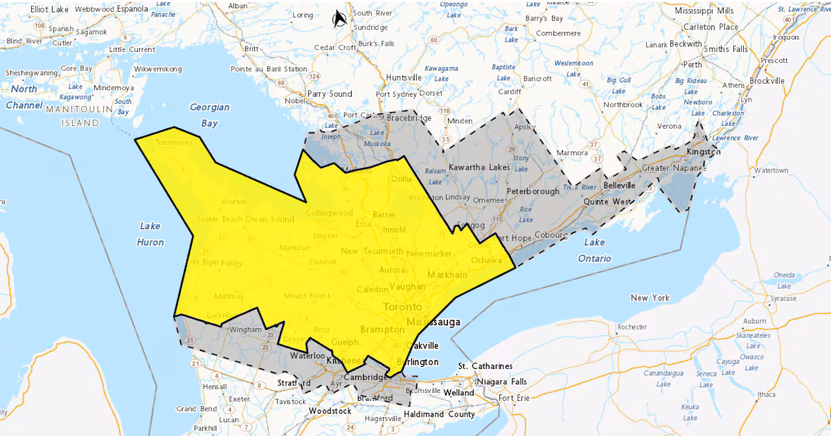 Toronto may see ‘significant impact’ on Monday morning rush hour amid snowfall warning: Environment Canada